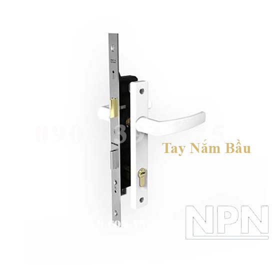 KHÓA TAY NẮM ĐƠN ĐIỂM AP 82 SƠN TRẮNG